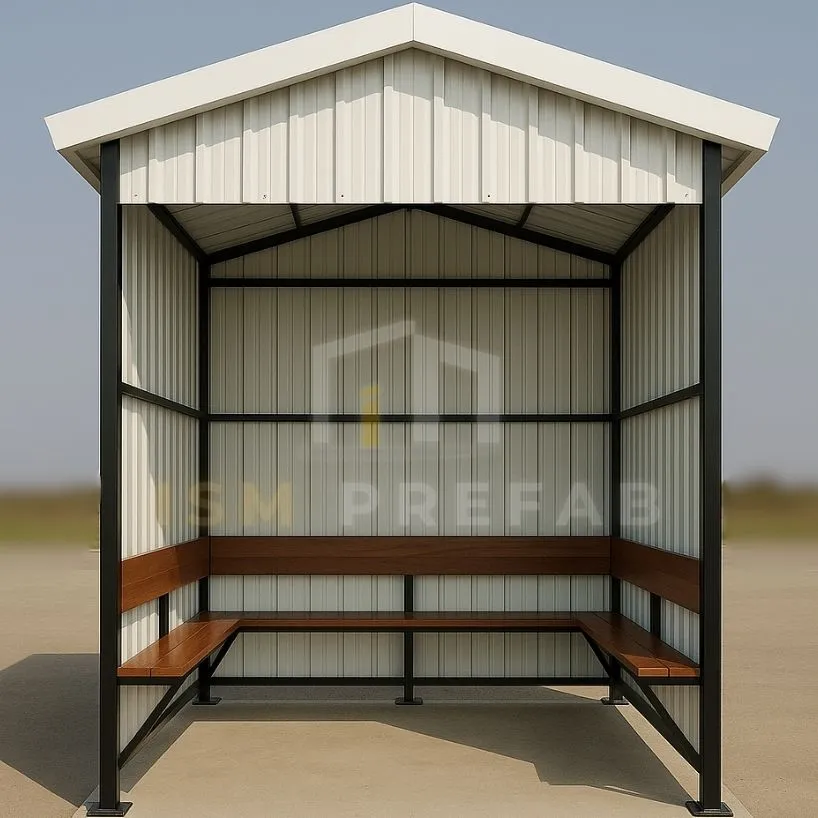 Custom Smoking Shelter and Shade Structure